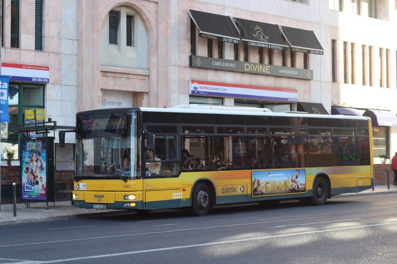 Estación de autobuses de Sete Rios en Lisboa