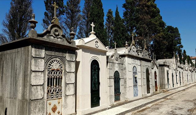Cementerio de los Placeres en Lisboa