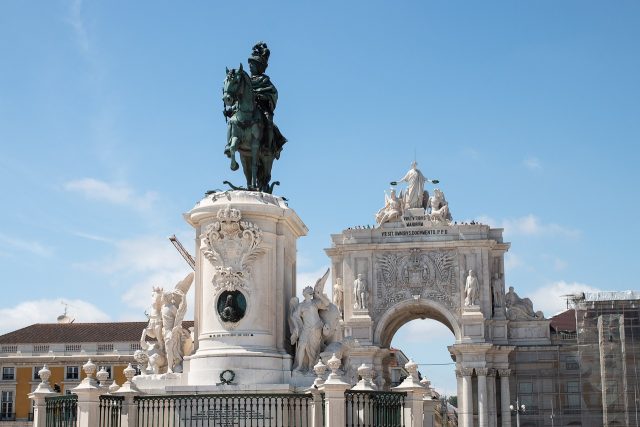 Arco de la Rua Augusta de Lisboa